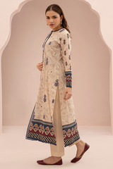 Zellbury Summer Print Embroidered Lawn Shirt 2 Piece - WUS25E20314