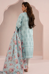 Zellbury Summer Print Embroidered Lawn Shirt 2 Piece - WUS25E20488