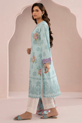Zellbury Summer Print Embroidered Lawn Shirt 2 Piece - WUS25E20488