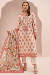 Zellbury Summer Print Embroidered Lawn Shirt 2 Piece - WUS25E20563