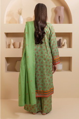 Zellbury Summer Printed Embroidered Lawn 3-Piece - WUS25E30207