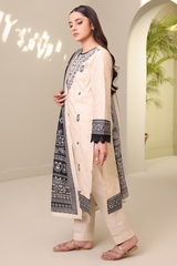 Zellbury Summer Printed Embroidered Lawn 3-Piece - WUS25E30274