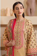 Zellbury Summer Printed Embroidered Lawn 3-Piece - WUS25E30278