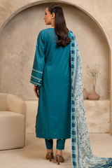 Zellbury Summer Embroidered Lawn 3-Piece - WUS25E30290