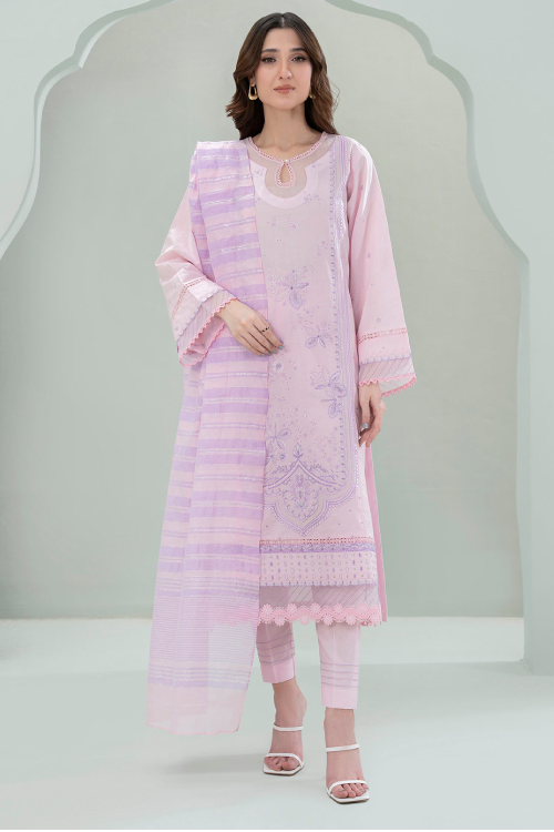 Zellbury Summer Embroidered Lawn 3-Piece - WUS25E30350
