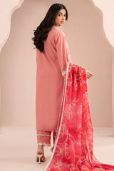 Zellbury Summer dyed embroider dobby Lawn 3 Piece - WUS25E30356