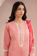 Zellbury Summer dyed embroider dobby Lawn 3 Piece - WUS25E30356