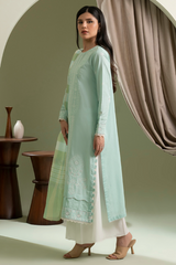 Zellbury Summer dyed Embroidered Lawn 3 Piece - WUS25E30405