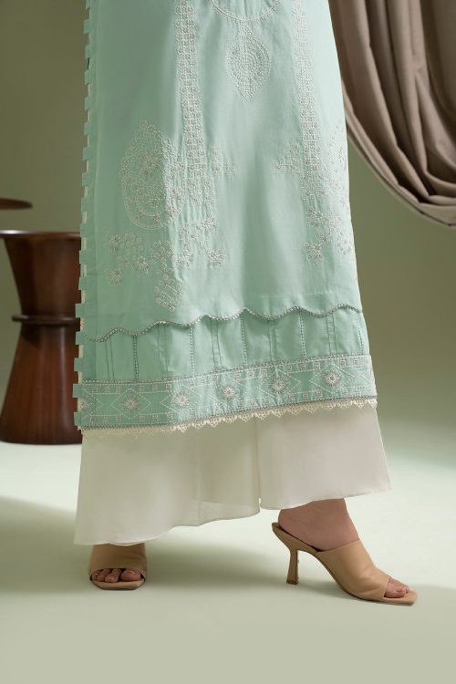 Zellbury Summer dyed Embroidered Lawn 3 Piece - WUS25E30405