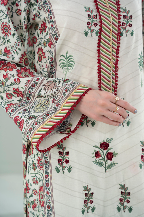 Zellbury Summer digital Print Embroidered Lawn 3 Piece - WUS25E30458