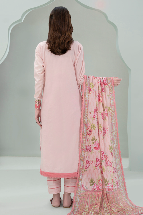 Zellbury Summer dyed Embroidered Lawn 3 Piece - WUS25E30462