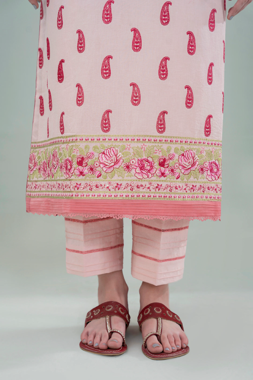 Zellbury Summer dyed Embroidered Lawn 3 Piece - WUS25E30462