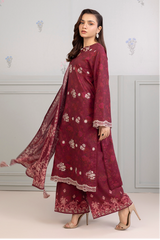 Zellbury Summer Printed Embroidered Lawn 3-Piece - WUS25E30524