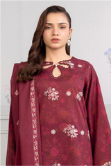 Zellbury Summer Printed Embroidered Lawn 3-Piece - WUS25E30524