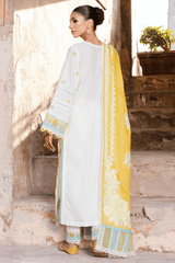 Zellbury dyed embroidered chikankari Lawn shirt-WUS25E30804