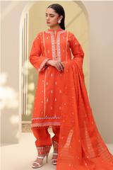 Zellbury Summer Embroidered Lawn 3-Piece - WUS25E30818