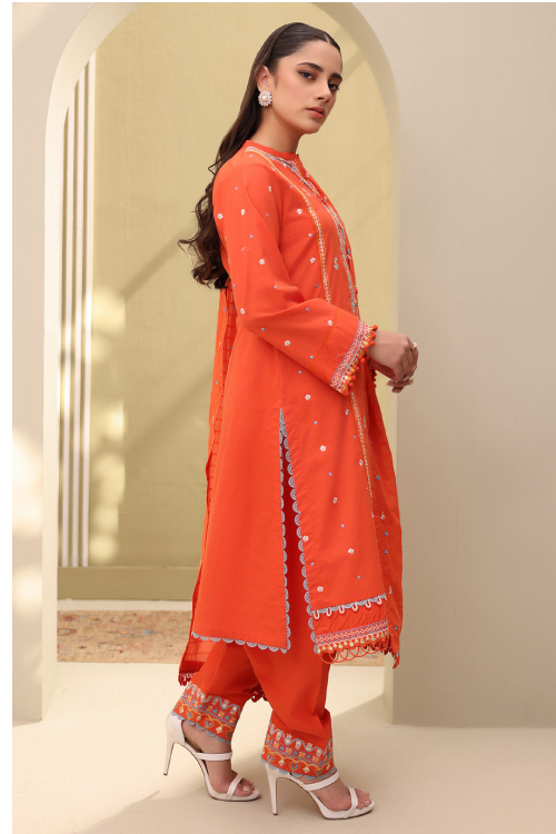 Zellbury Summer Embroidered Lawn 3-Piece - WUS25E30818