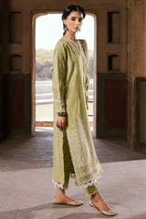 Zellbury dyed chikankari Lawn shirt-WUS25E30828