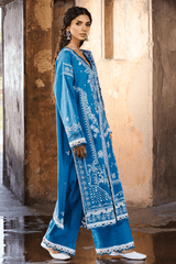 Zellbury dyed embroidered chikankari Lawn shirt-WUS25E30832