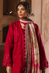 Zellbury dyed chikankari Lawn shirt-WUS25E30835