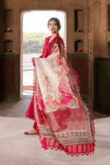 Zellbury dyed chikankari Lawn shirt-WUS25E30835