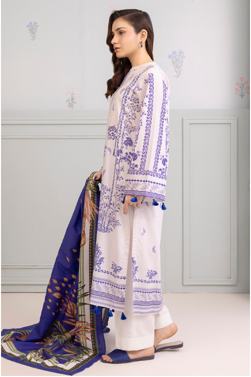zellbury-summer -printed-lawn-2 Piece-WUS25X20408