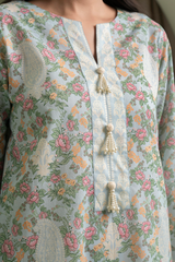 Zellbury Summer Printed Lawn Shirt 2 Piece - WUS25X20475