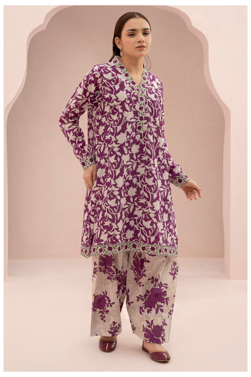 zellbury-summer -printed-lawn-2 Piece-WUS25X20554