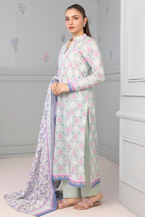 Zellbury Summer Printed Lawn Shirt 2 Piece - WUS25X20621