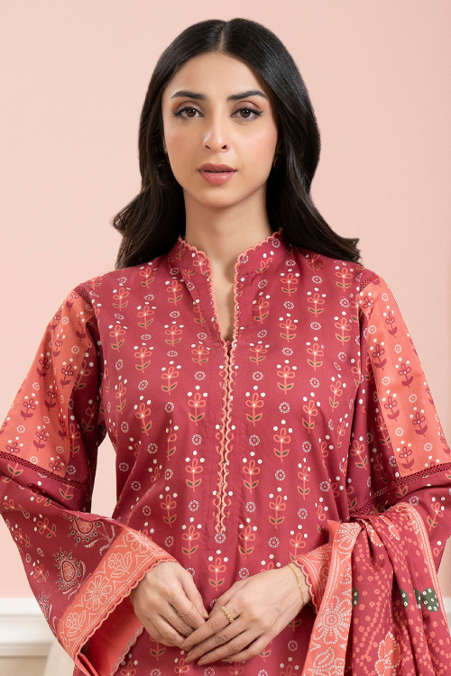 Zellbury Summer Printed Lawn Shirt 2 Piece - WUS25X20623