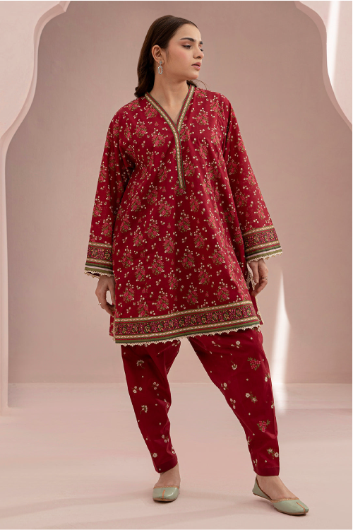 zellbury-summer -printed-lawn-2 Piece-WUS25X20632
