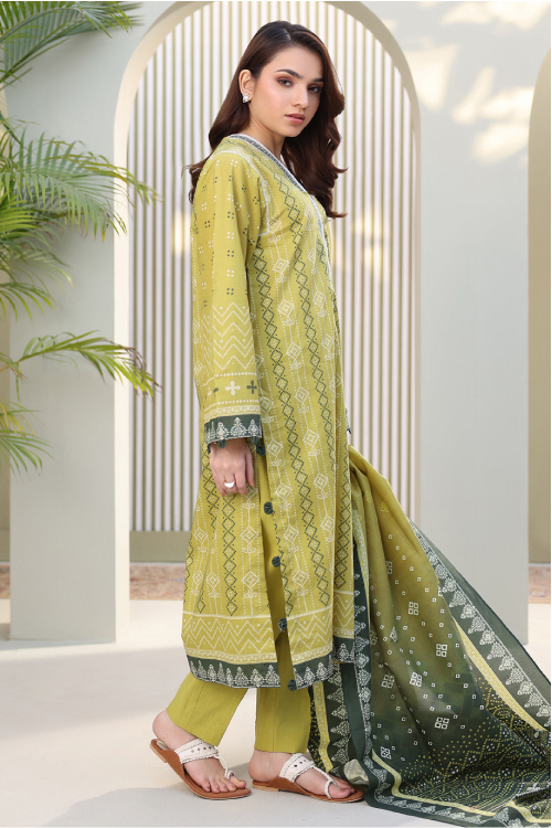 Zellbury Summer Printed Lawn 3-Piece - WUS25X30381