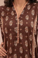 Zellbury Summer Print Embroidered Lawn Shirt 3 Piece - WUS25X30424