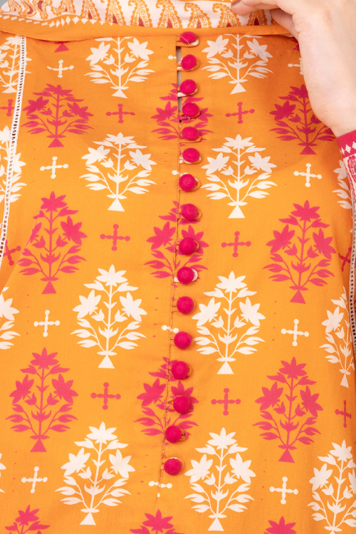 Zellbury Summer Print Embroidered Lawn Shirt 3 Piece - WUS25X30425