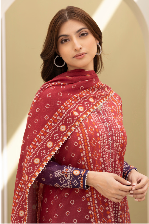 Zellbury Summer Printed Lawn 3-Piece - WUS25X30426