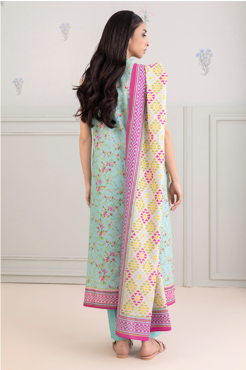 Zellbury Summer Printed Lawn 3-Piece - WUS25X30439