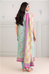 Zellbury Summer Printed Lawn 3-Piece - WUS25X30439