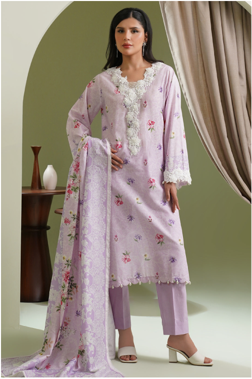 Zellbury Summer Printed Lawn 3-Piece - WUS25X30453