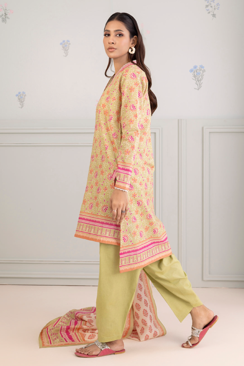 Zellbury Summer Printed Lawn 3-Piece - WUS25X30499
