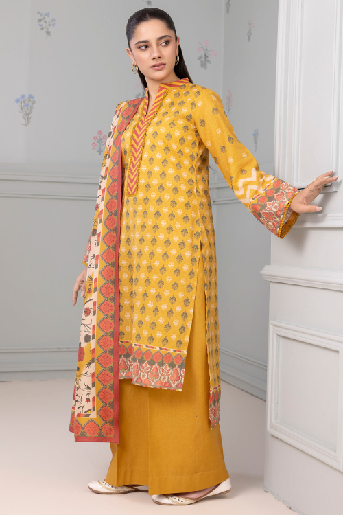 Zellbury Summer Printed Lawn 3-Piece - WUS25X30521