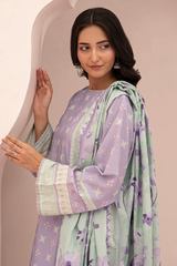 Zellbury Summer Printed Lawn 3-Piece - WUS25X30579