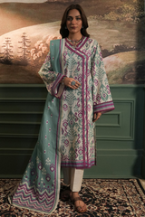 Zellbury Digital Printed Khaddar 2 Piece - WUW24X20333