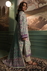 Zellbury Digital Printed Khaddar 2 Piece - WUW24X20333