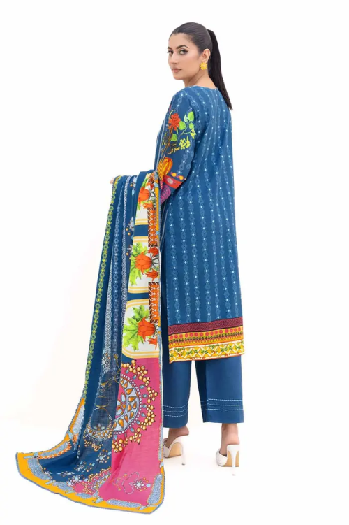 Gul Ahmad Printed Thick Khaddar 3 Piece - K #42006 T