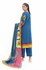 Gul Ahmad Printed Thick Khaddar 3 Piece - K #42006 T
